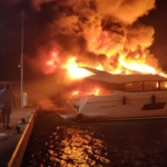 bodrum yat yangınları